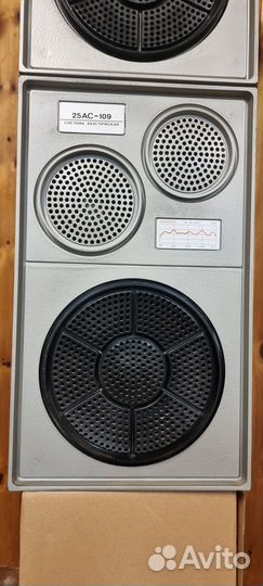 Акустические колонки 25 ас-109
