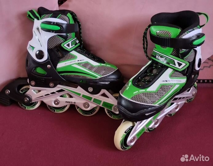 Роликовые коньки детские раздвижные