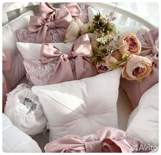 Бортики в кроватку