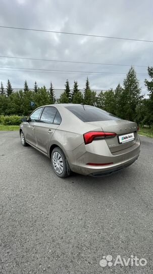 Skoda Rapid 1.6 AT, 2021, 41 000 км