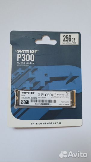 SSD Patriot Memory P300 256Gb