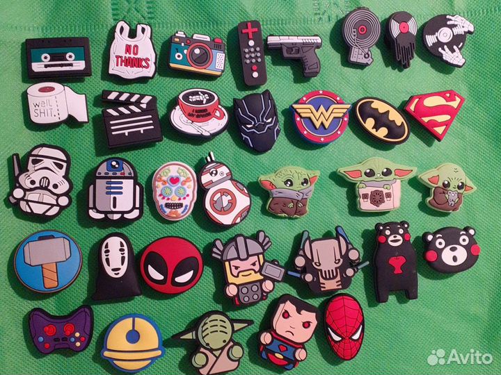 Украшения Джиббитсы для crocs флаги медицина