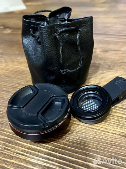 Рыбий глаз линза на телефон