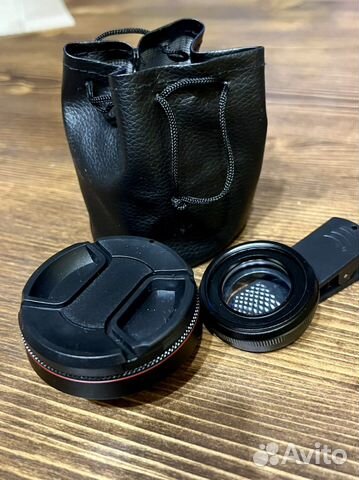 Рыбий глаз линза на телефон