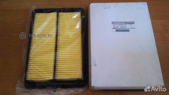 Nissan 165464BA1B Фильтр воздушный