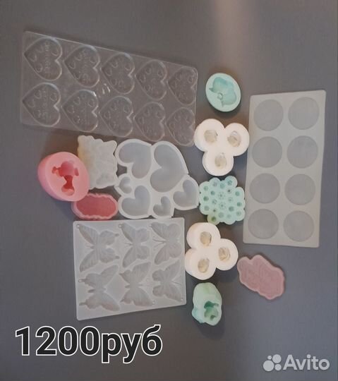 Молд силиконовый для шоколада, мыло, гипс