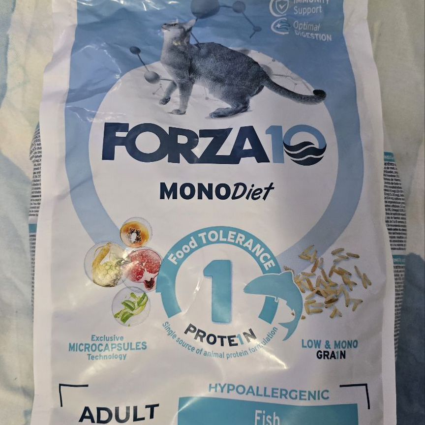 Сухой корм для кошек Forzo 10 hypoallergenic