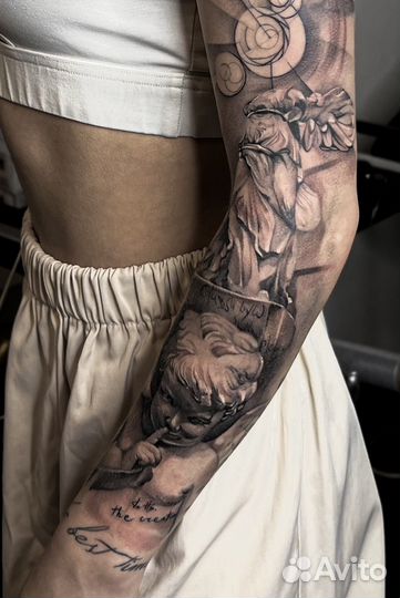 Тату в центре Москвы