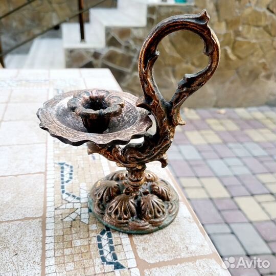 Подсвечник бронза