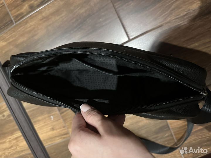 Сумка мужская натуральная кожа