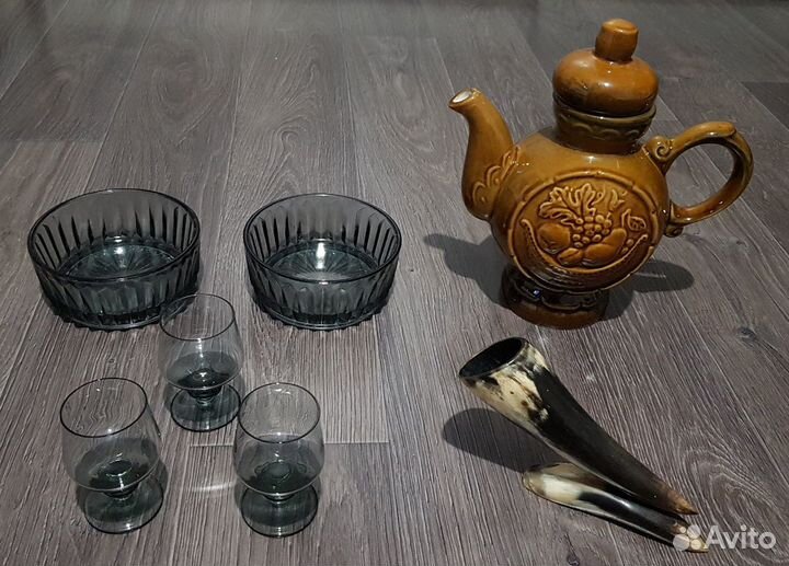 Сервиз чайный заварник сахарница