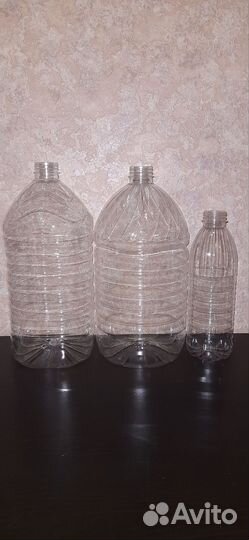 Пэт бутылка от 05л. до 5л