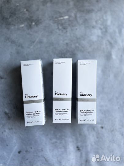 The ordinary кровавый пилинг AHA30 BHA 2 peeling