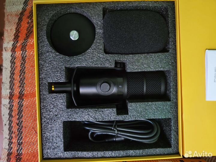 Maono pd400x микрофон