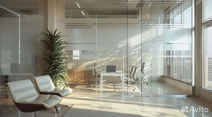 Стеклянные перегородки на заказ