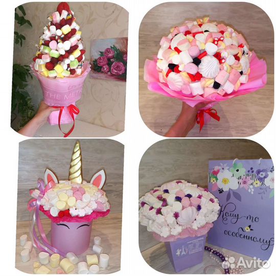 Вкусные букеты, подарки на любой праздник