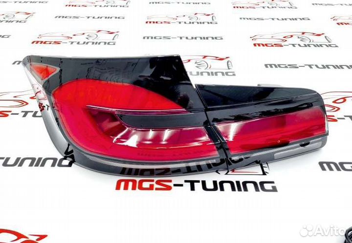 Задние фонари BMW 5 серия F10 стиль G30 рестайлинг