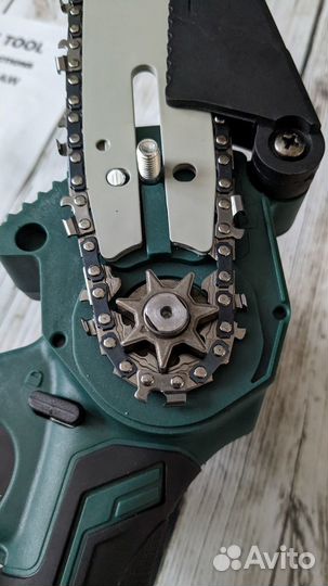 Аккумуляторная цепная пила сучкорез, 2 акб 2 цепи