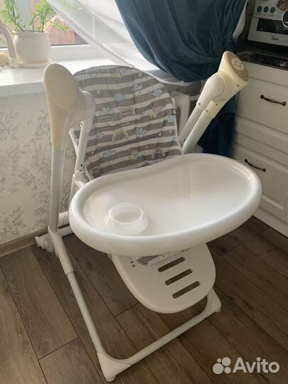 Стульчик для кормления электрокачель 3 в 1