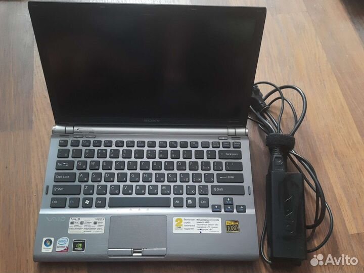 Ноутбук sony vaio vgn-z21mrn в нерабочем состоянии