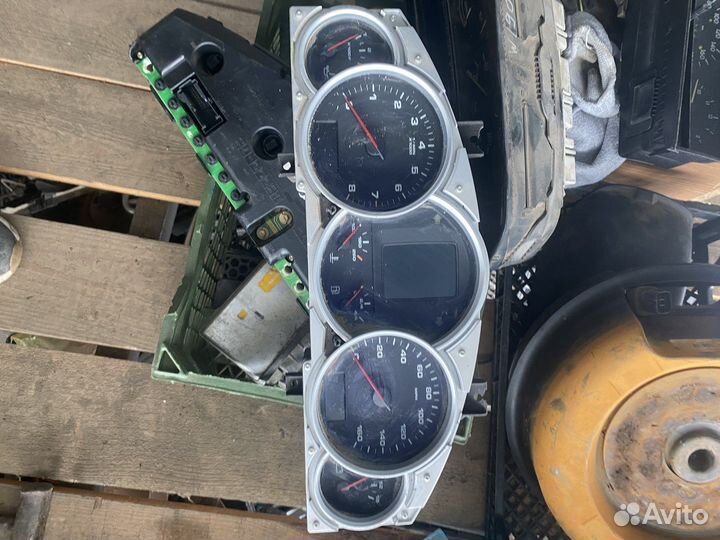 Porsche cayenne 955 щиток приборов