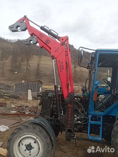 Фронтальный погрузчик на мтз 1100кг. Доставка