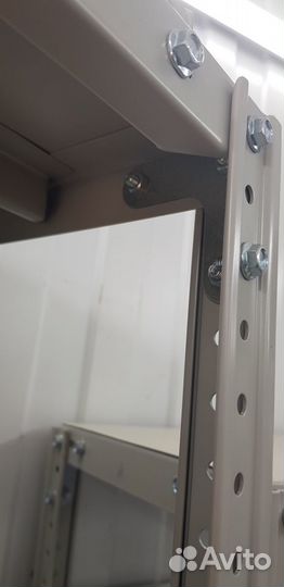 Стеллаж металлический MS 185/100х30/4 (4 полки)