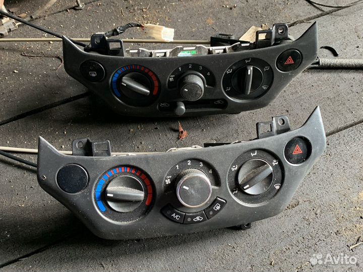 Блок управления печкой chevrolet aveo t250+