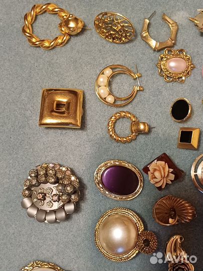 Потеряшки одиночные клипсы и серьги