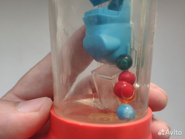 Водная игрушка СССР бегемот ловит шарики