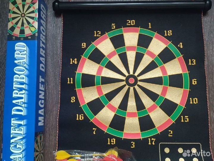 Магнитный Дартс, двухсторонний