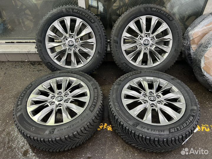 Колеса зимние r20 toyota LC300 +Michelin