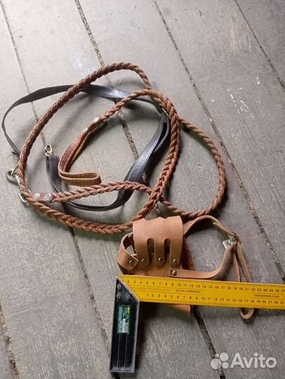 Намордник для большой собаки с поводком