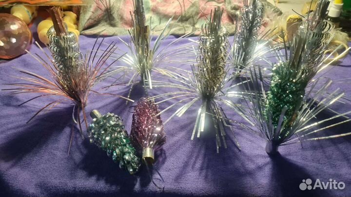 Елочные игрушки СССР