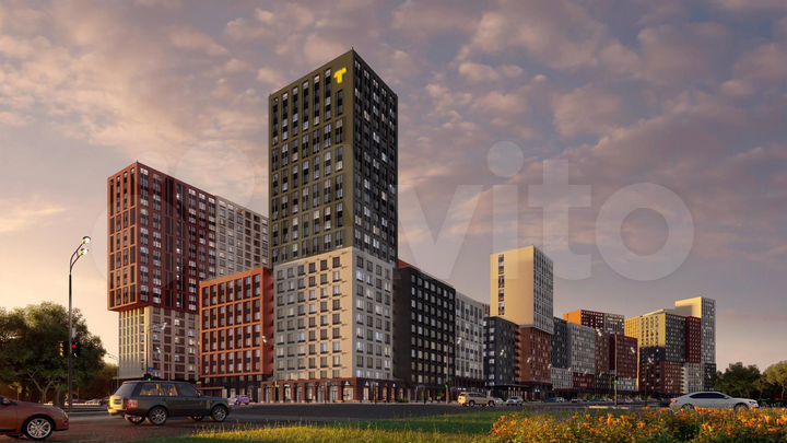 3-к. квартира, 53 м², 9/19 эт.