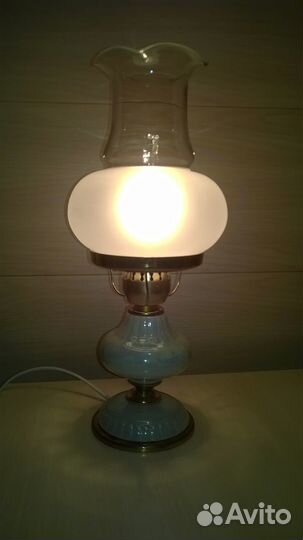 Лампа настольная винтаж