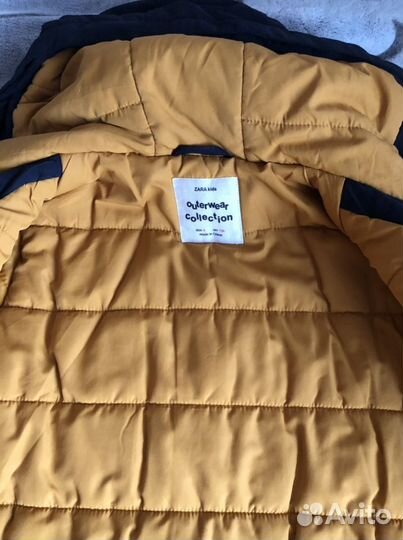 Парка для девочки zara