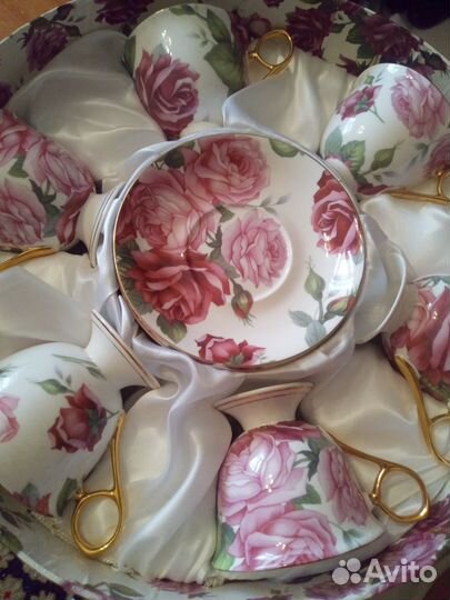 Новый чайный сервиз английский
