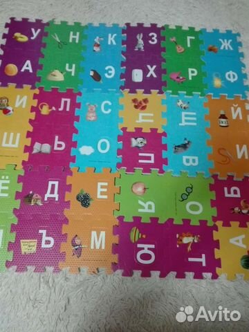 Детский коврик пазл