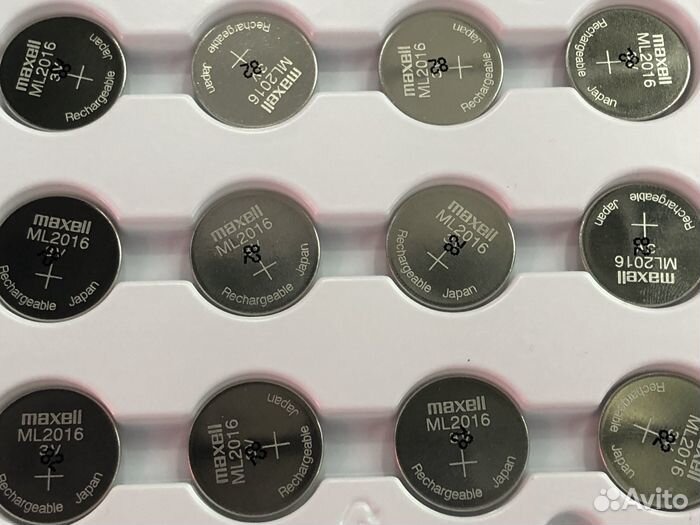 Аккумулятор ML2016 Maxell