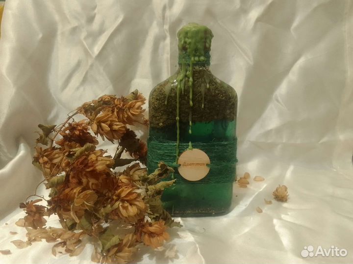 Ведьмина бутылка на деньги,защиту,любовь