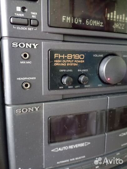 Музыкальный центр Sony FH-B 190