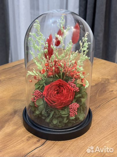 Цветы композиция в колбе