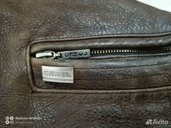 Кожаная куртка мужская