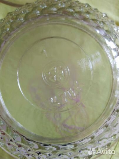 Конфетница стекло СССР