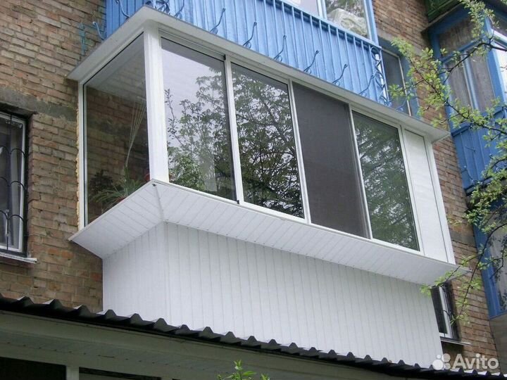 Балкон расширенный