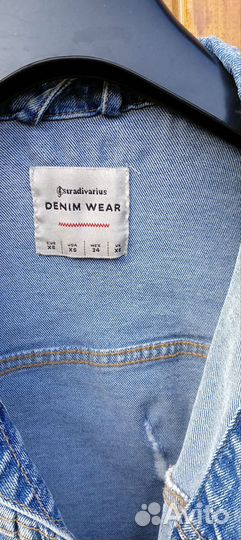 Куртка джинсовая xs,stradivarius