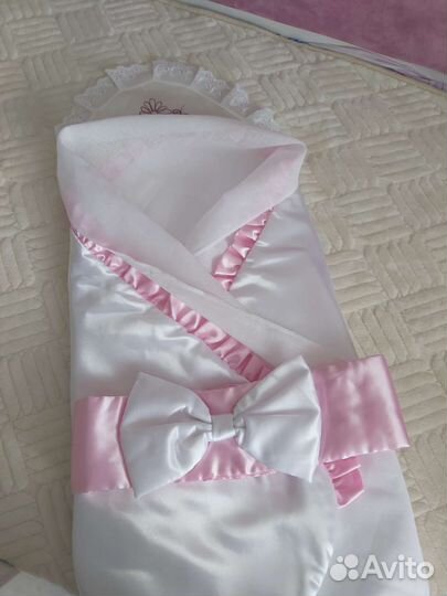 Конверт на выписку летний для девочки