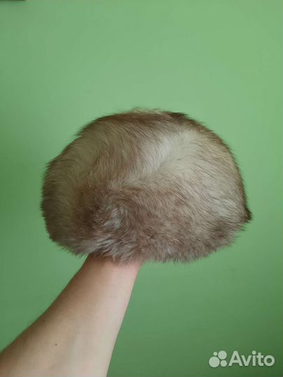 Шапка женская из песца