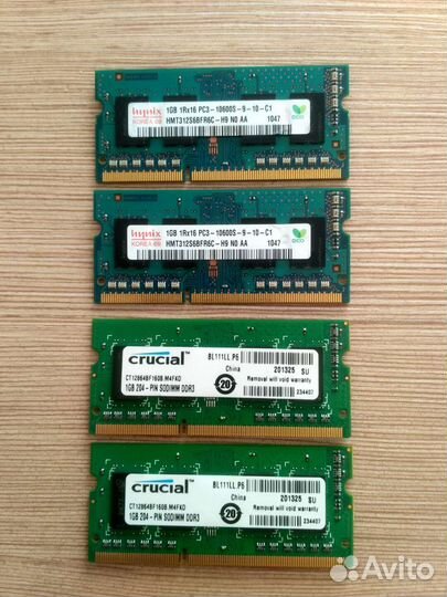 Оперативная память DDR3 8Gb DDR2 для ноутбука /пк